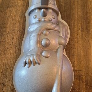 NORDIC WARE ALUMINUM Snowman Cake Pan